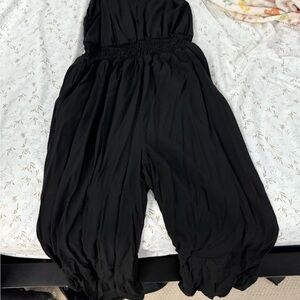 GAP Relaxed Black Pantsuit